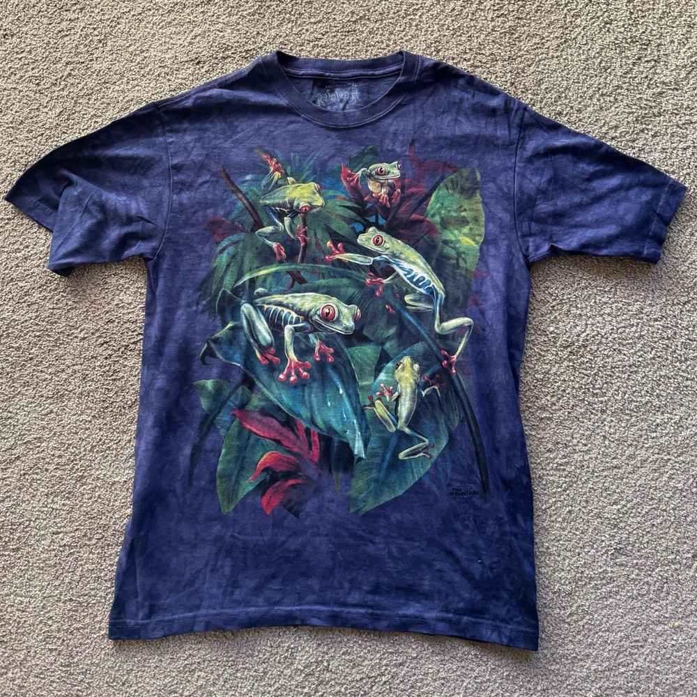 RAINFOREST Reptile Adventure Tee - Blue and Green